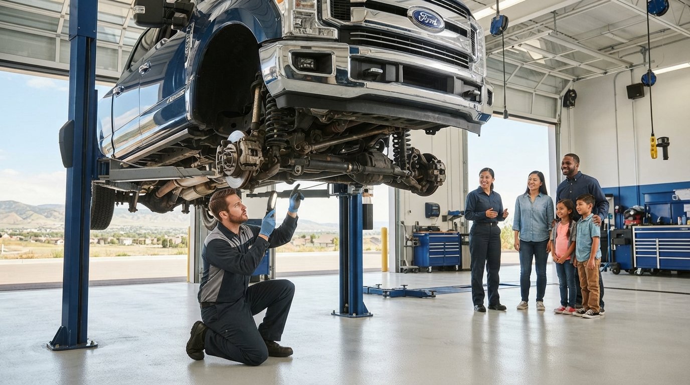 Ford F-350 Steering and Suspension Repair in Parker