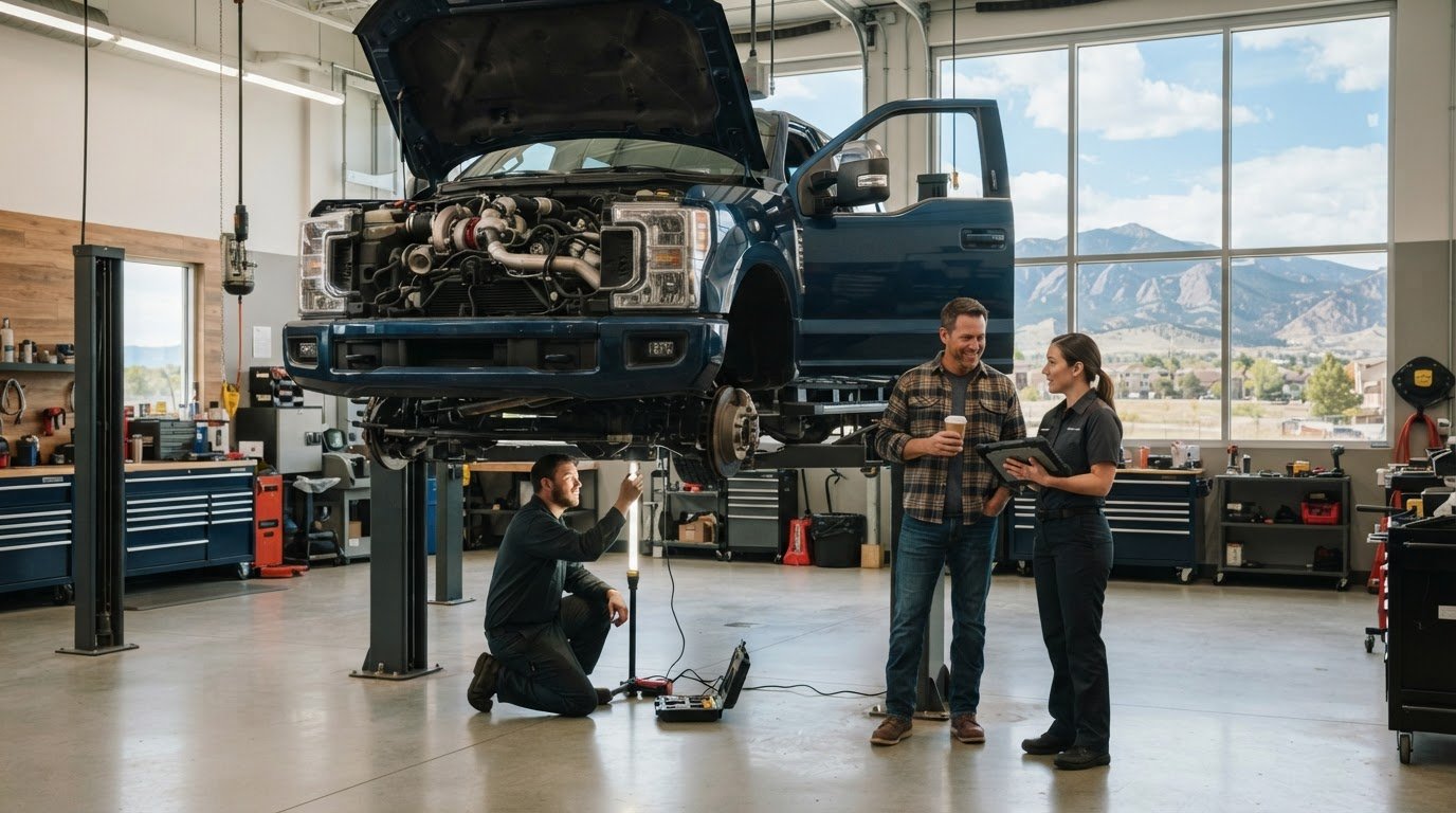 Independent Shop for Ford Power Stroke Repair Near Centennial: Specialized Diesel Care