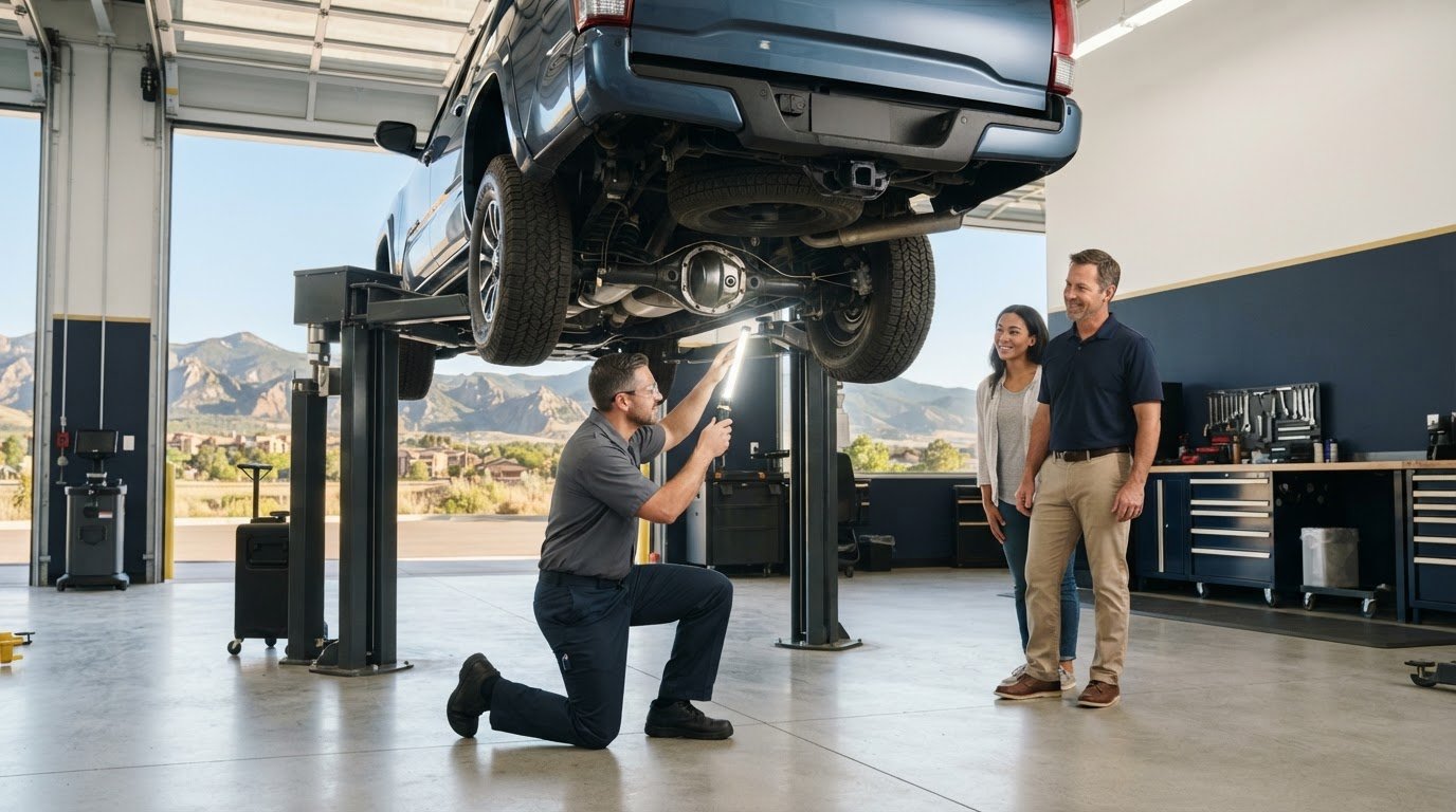 Rear Differential Noise Diagnosis in Castle Rock