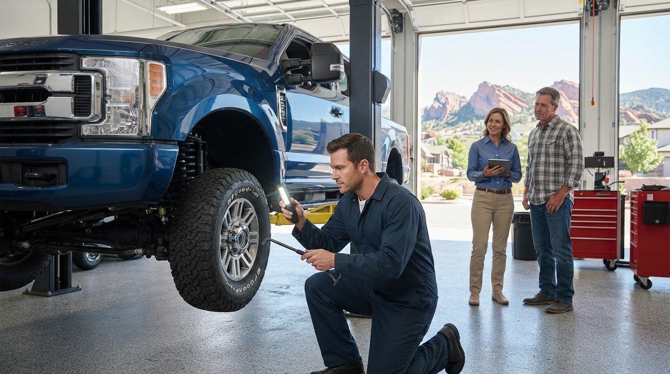 F-250 Death Wobble Fix in Castle Rock: How to Find the Cause and Choose the Next Step